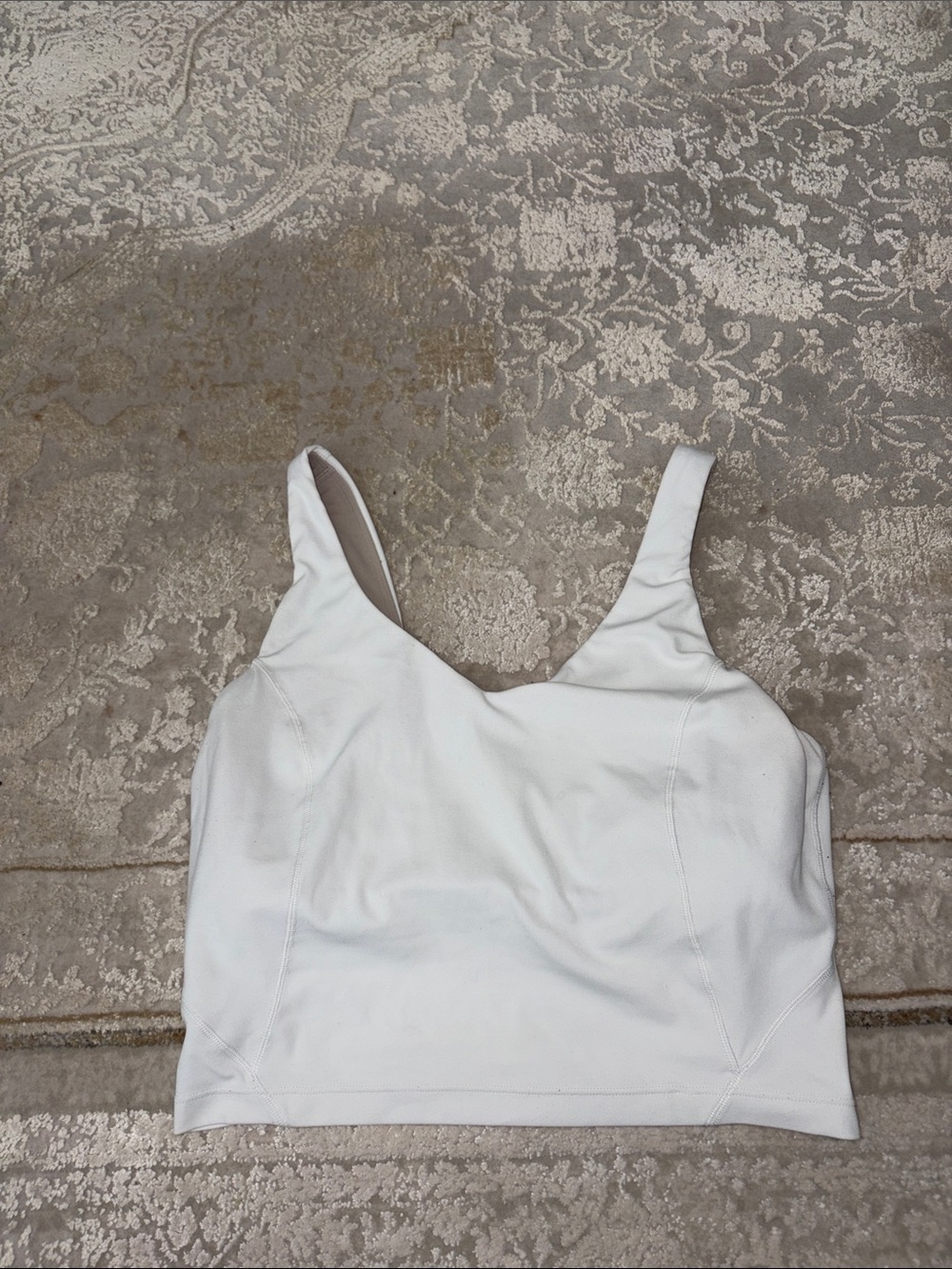 Lululemon white Align tank top